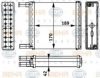 HELLA 8FH 351 311-451 Heat Exchanger, interior heating